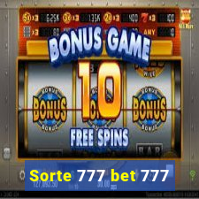 Sorte 777 bet 777